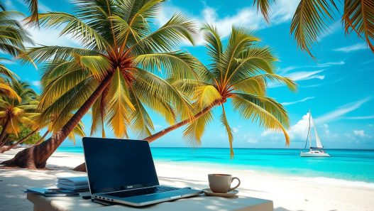 Digital Nomad Essentials: Working Remotely from Paradise