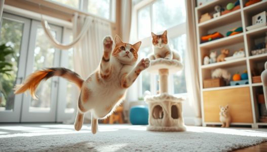 Mental Stimulation Games for Indoor Cats