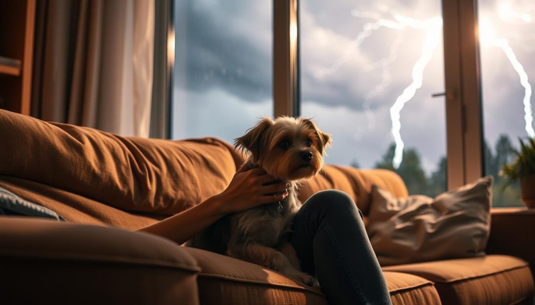 Natural Pet Anxiety Remedies for Thunderstorms and Fireworks