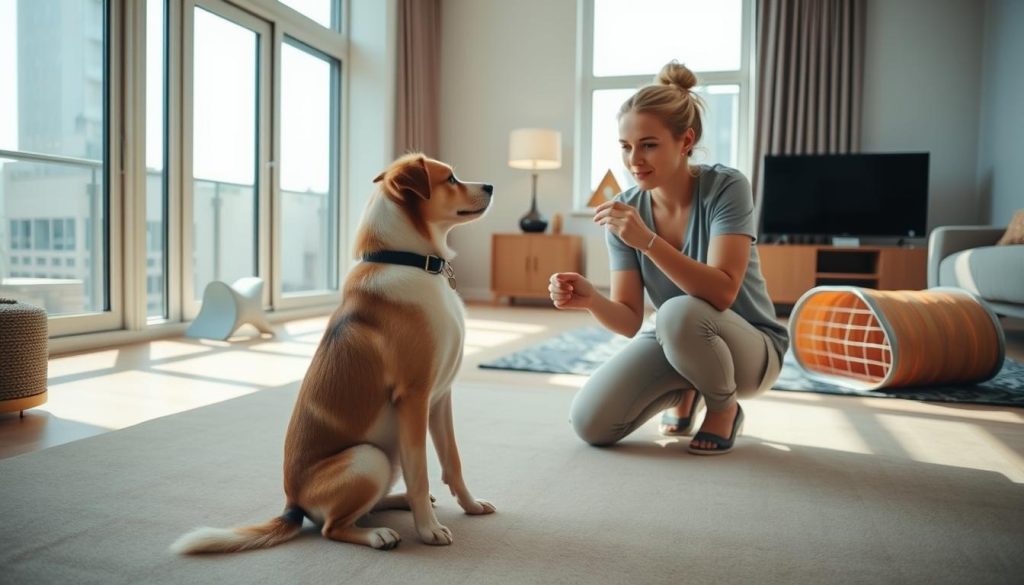 apartment dog training