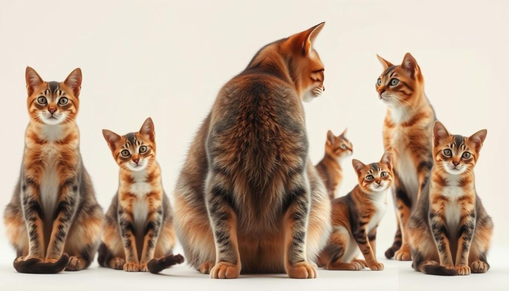 cat body postures