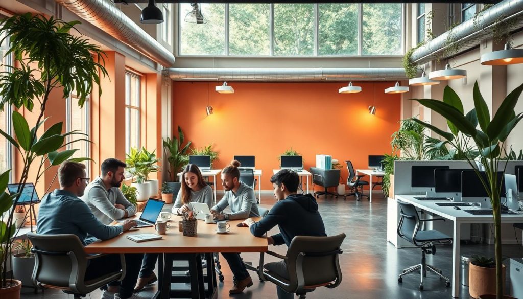 coworking spaces