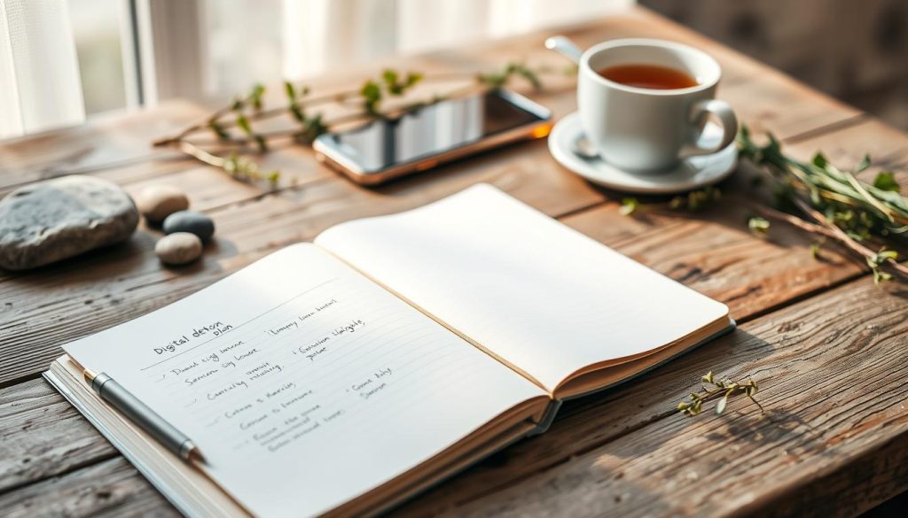 digital detox plan