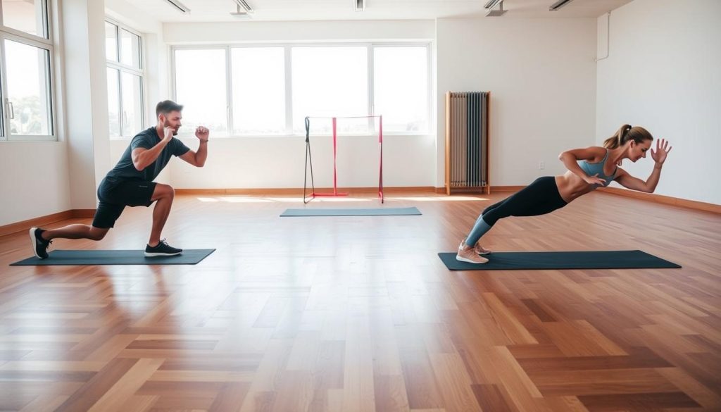 equipment-free exercises