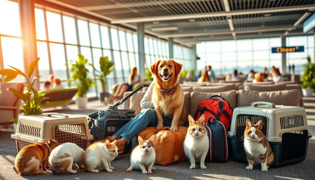 tips for flying with pets
